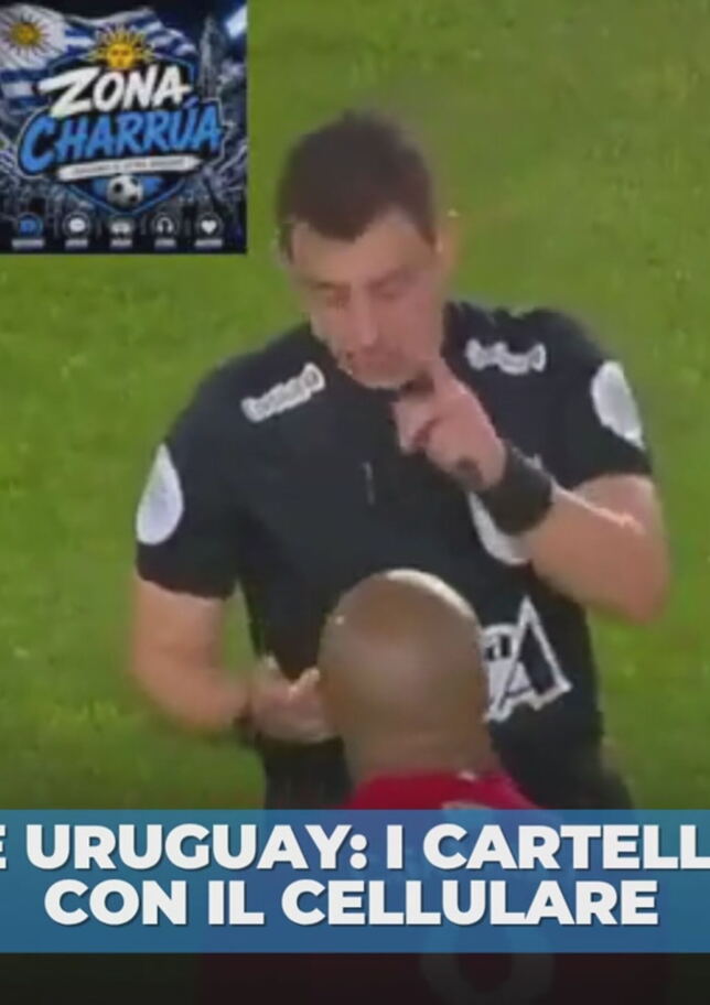 Uruguay, i cartellini si danno con… il cellulare