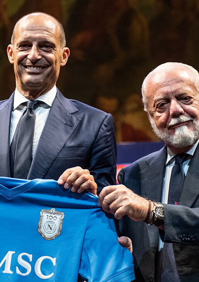 De Laurentiis tranquillo, Allegri sa come si rimonta: non è il primo inizio horror per Max