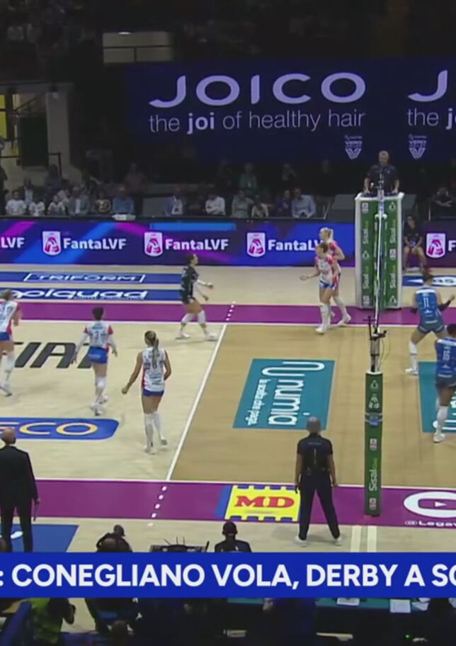 Vollet: Conegliano vola, derby a Scandicci