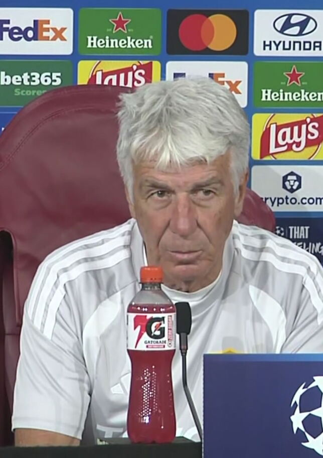 Gasperini: "Castro e Malen possono giocare insieme ma non voglio snaturare la squadra"