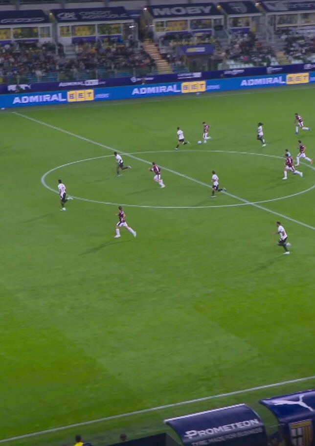 La Supermoviola di Parma-Torino