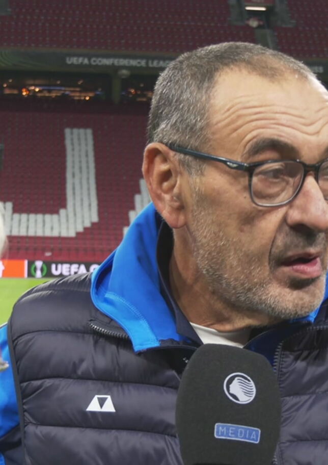 Sarri: "Ajax forte, ambiente da Champions. Serve partita di livello"