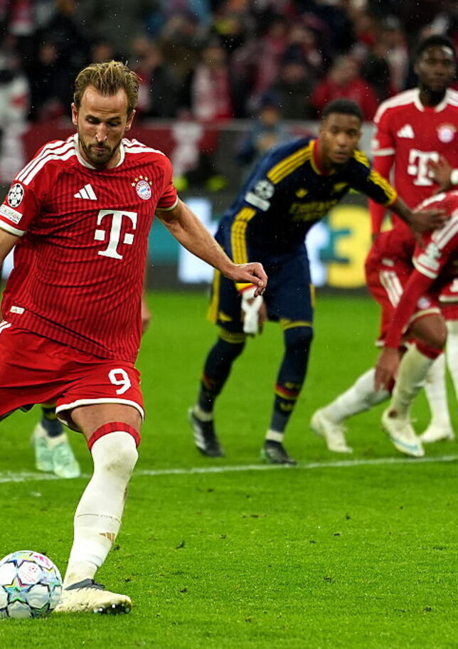 Bayern-Arsenal: pari e spettacolo con super Kane. Poker Real al Lipsia firmato Mbappé e Diomande