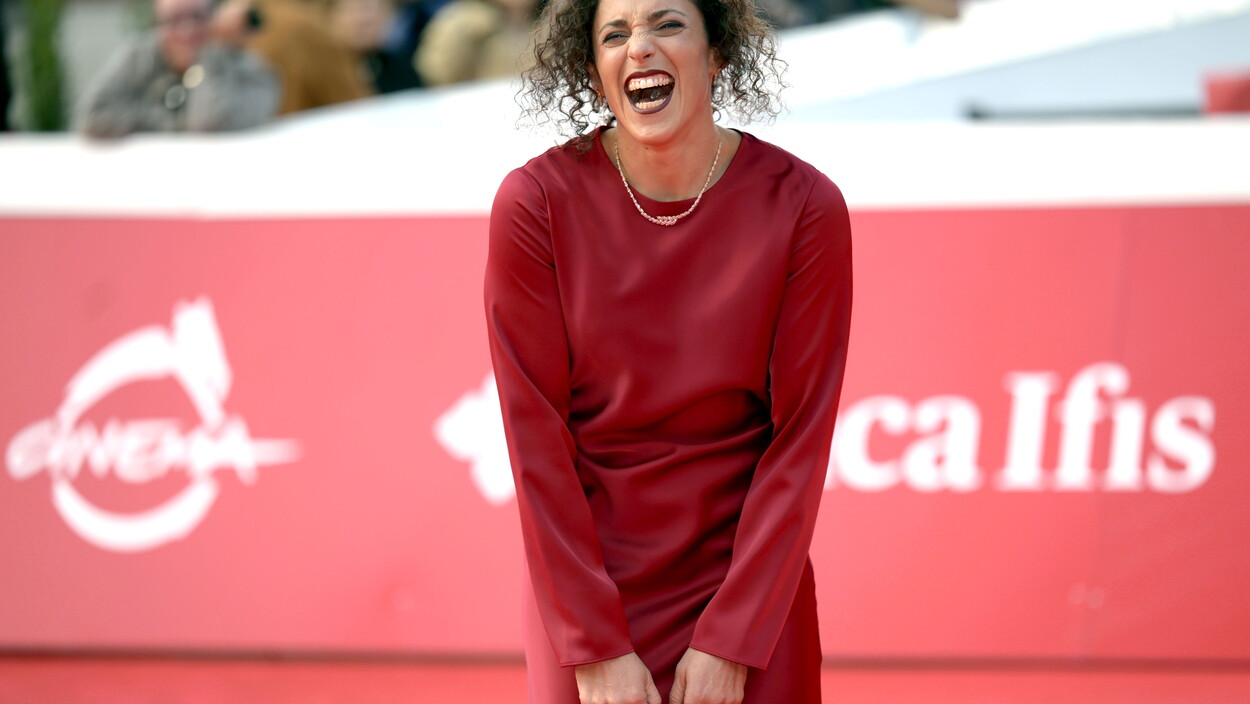 Federica Brignone e il fidanzato innamorati sul red carpet del Roma Film Fest