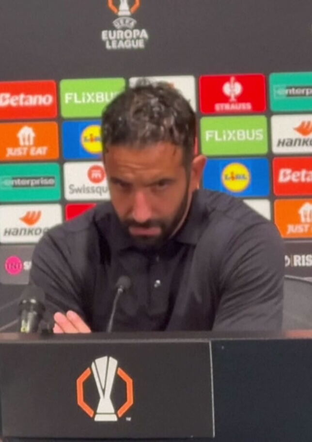 Amorim: "Tutto finito dopo 20 minuti, serata troppo difficile"