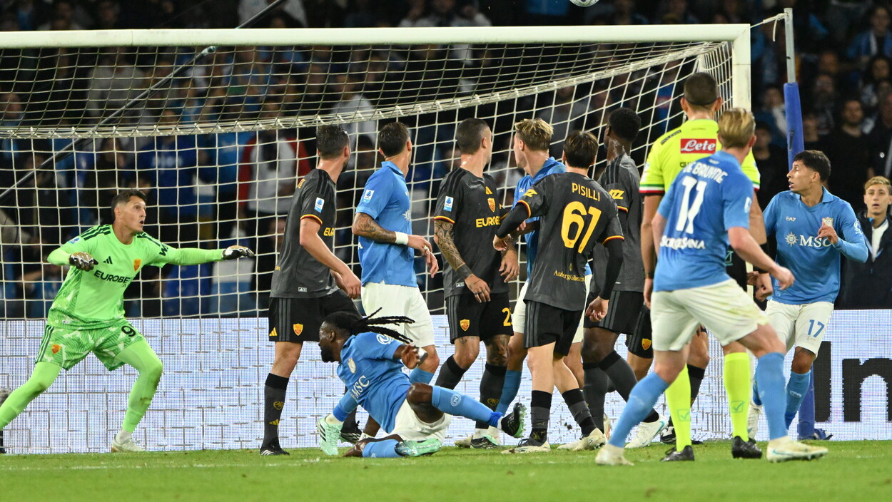 Serie A: gli scatti di Napoli-Roma