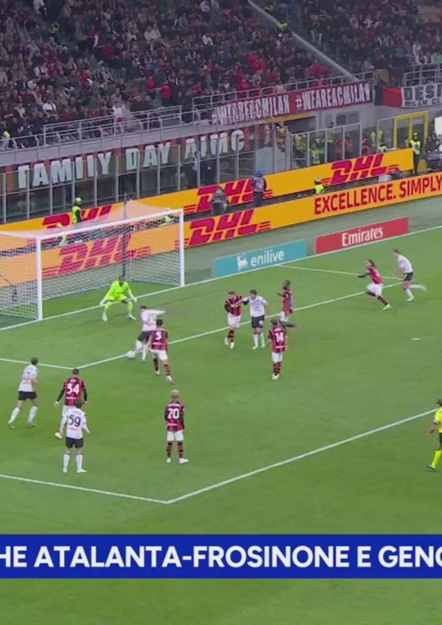 Oggi anche Atalanta-Frosinone e Genoa-Venezia