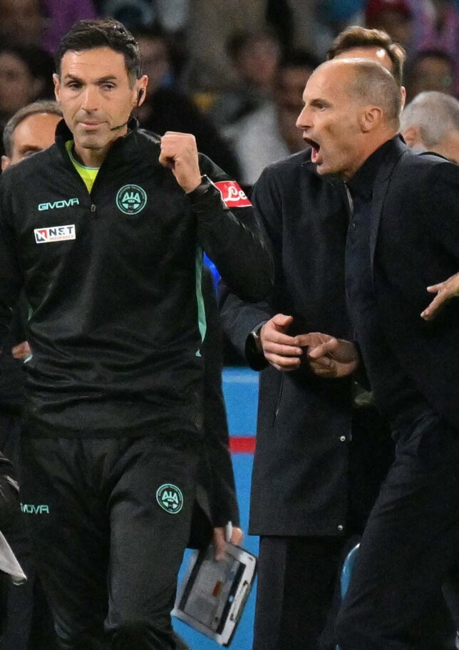 Allegri, frasi su Gasp e Roma al vaglio del giudice sportivo: cosa rischia