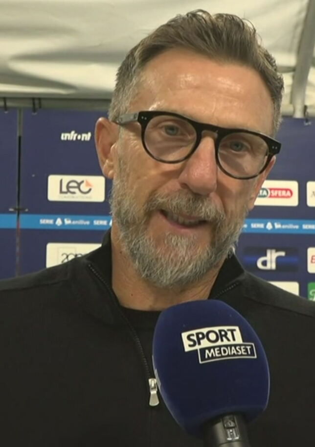 Di Francesco: "Buona prova, ci è mancata un po' di aggressività"