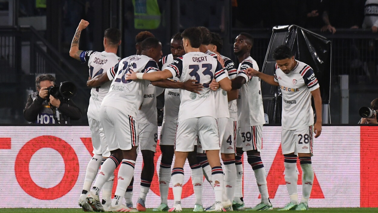 Roma-Cagliari, le foto del match dell'Olimpico