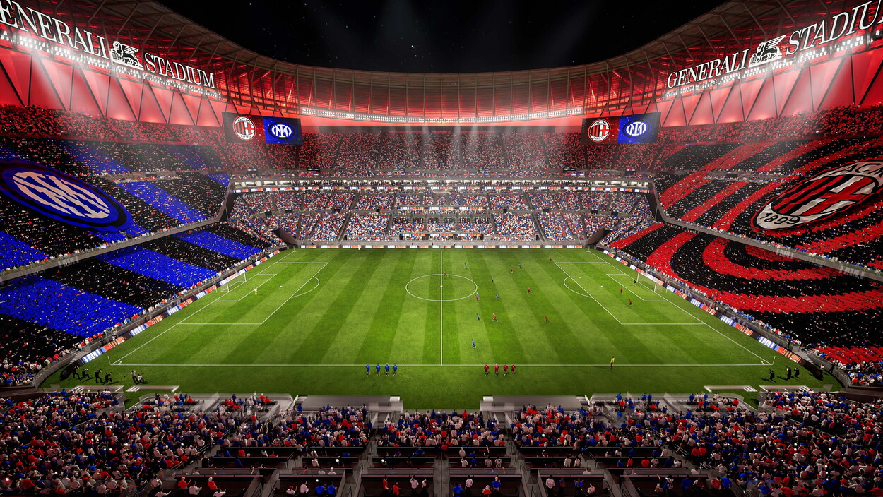 Le prime immagini del Generali Stadium: "Sarà un nuovo simbolo per Milano"