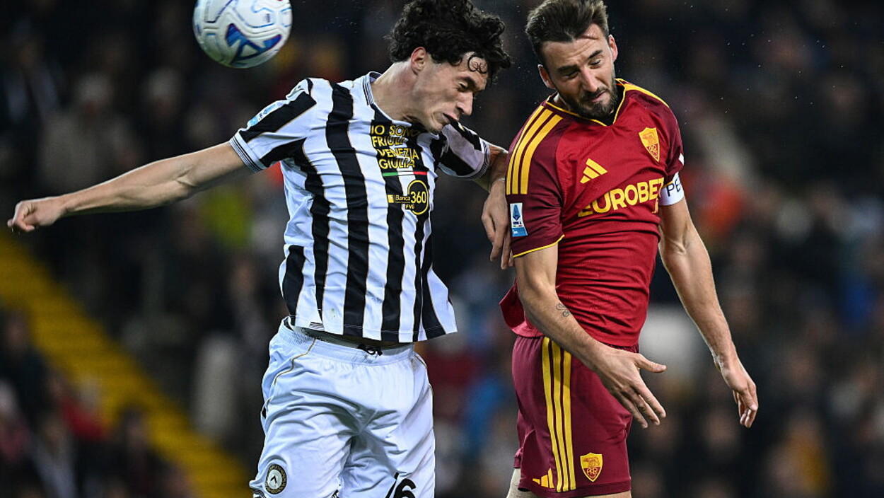 Serie A: gli scatti di Udinese-Roma